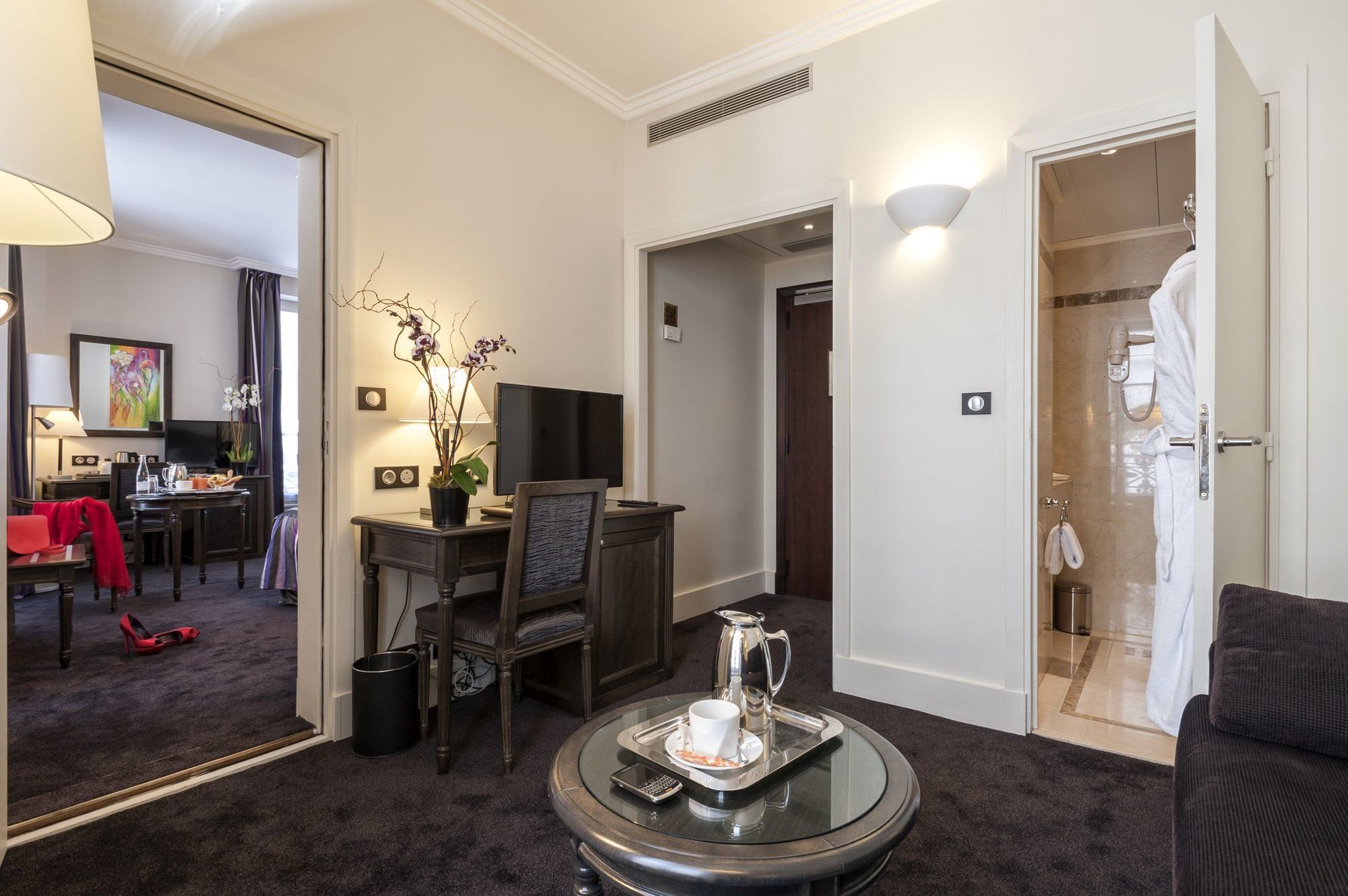 Hotel Royal Saint Honore Paris Louvre Rom bilde