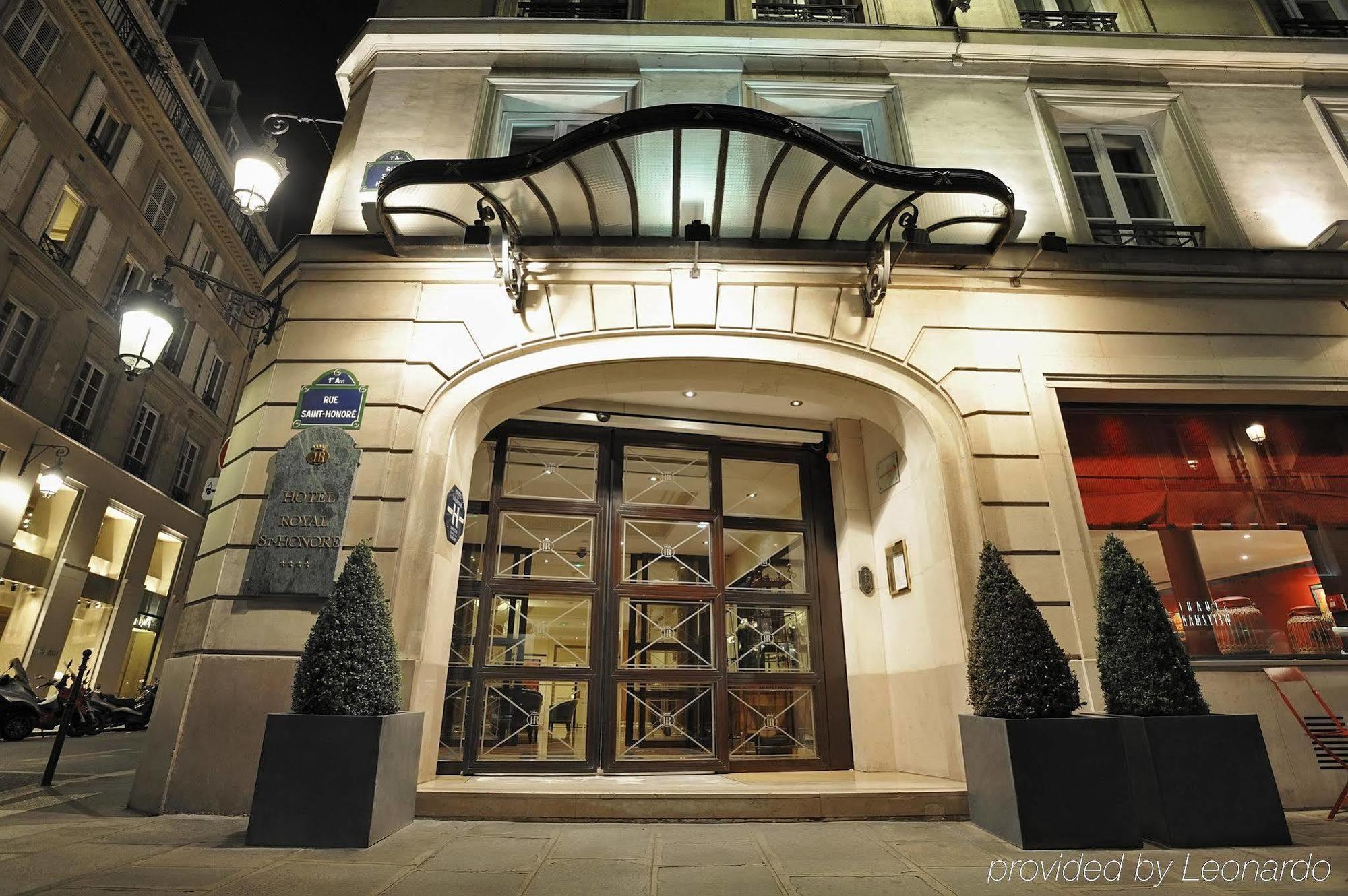 Hotel Royal Saint Honore Paris Louvre Eksteriør bilde